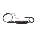 Câmera de inspeção digital Autel MaxiVideo MV105 exibindo a sonda flexível de 5.5mm e conector USB.