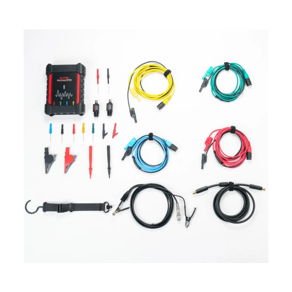 Osciloscópio Automotivo de 4 Canais Autel MaxiScope MP608 para diagnóstico de sinais elétricos na WCV Tools.