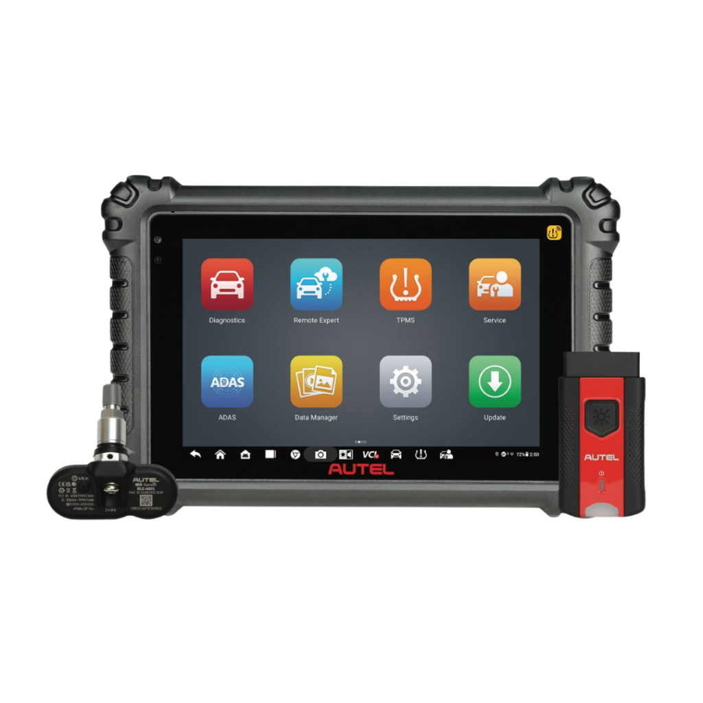 Scanner Automotivo Autel MaxiSys MS906Pro2 TS com VCI V200 e função TPMS integrada na WCV Tools.