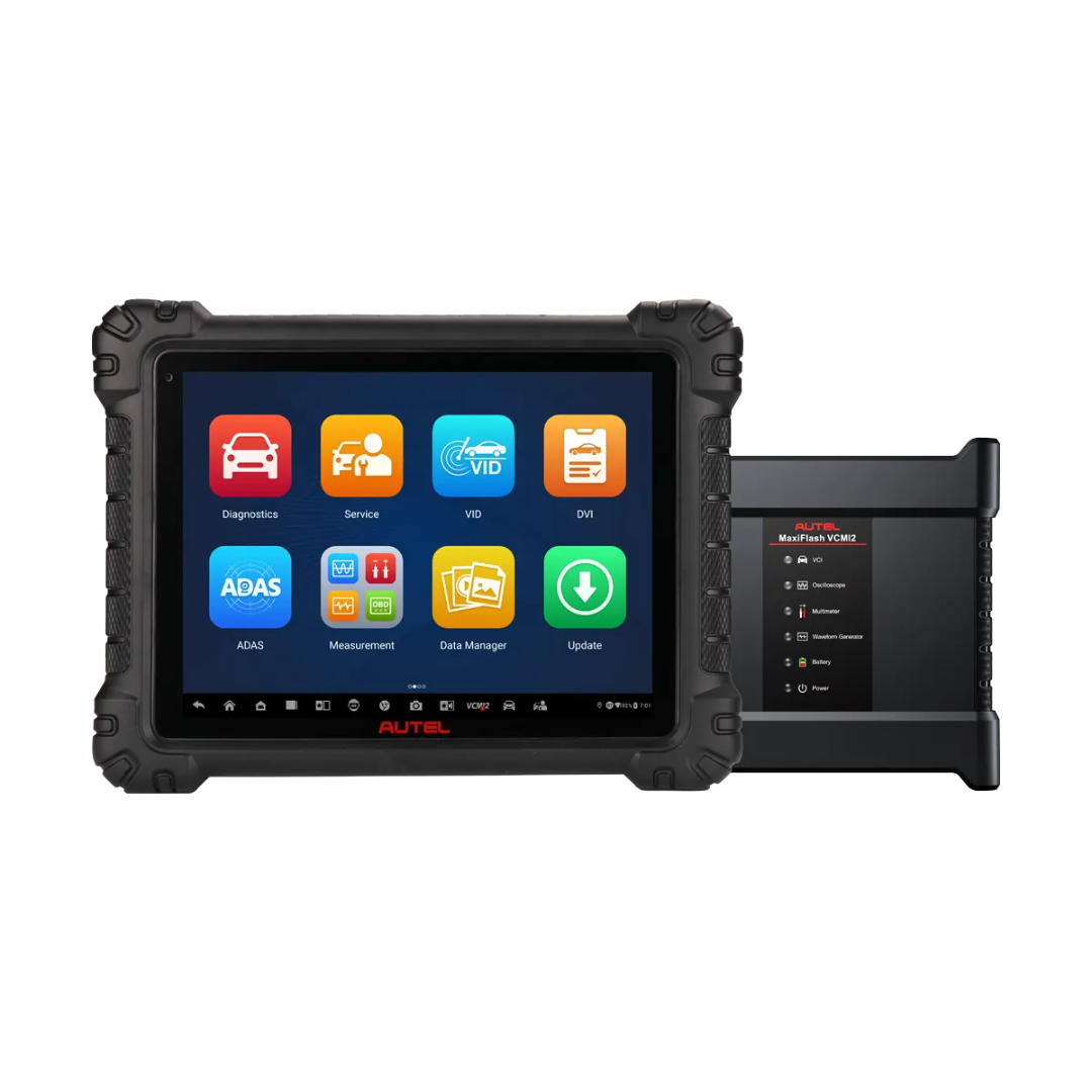 Scanner Automotivo Autel MaxiSys MS919S2 Scanner Automotivo Autel MaxiSys MS919S2 com interface MaxiFLASH VCMI2 e osciloscópio na WCV Tools.