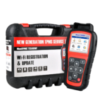 Ferramenta de TPMS Autel MaxiTPMS TS508WF com tela colorida e conectividade Wi-Fi na WCV Tools.